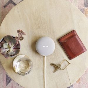 Google Nest Mini (2nd Gen) Smart Speaker - Chalk